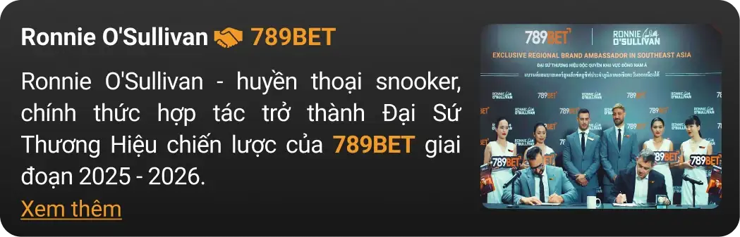 Ronnie O'Sullivan - 789BET
