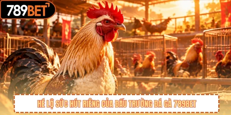 Hé lộ sức hút riêng của đấu trường đá gà 789BET 