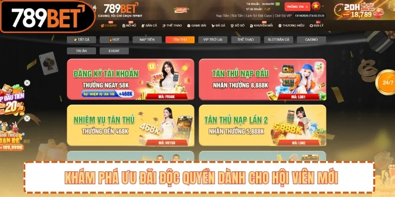 Khám phá ưu đãi độc quyền dành cho hội viên mới 